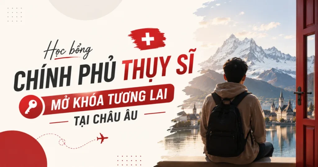 học bổng chính phủ Thụy Sĩ Swiss Government Excellence Scholarships - SGES